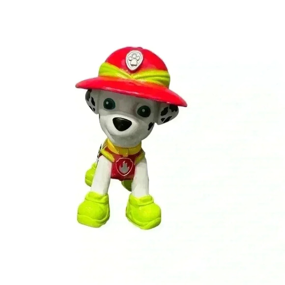 Nickelodeon’s Paw Patrol Marshall Jungle Fire Truck Recur 2” Pup - Picture 1 of 5